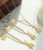 European Punk Stylish Rabbit Pendant Chain Necklace for Women