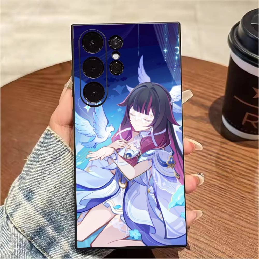 The Maiden C-Columbina-a Phone Case For Samsung S25,S24,S21,S22,S23,S20,Ultra,S26,Plus,Fe,Note,5G Black Cover