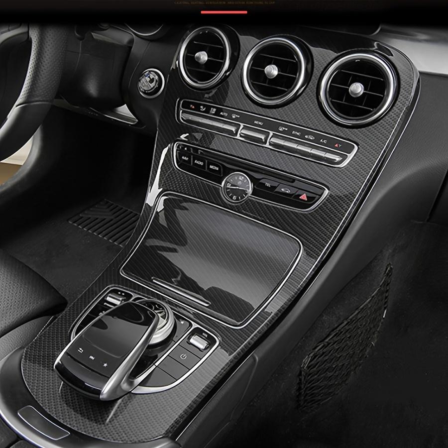 Car Fascias for C-Class GLC-Class 2014-2018 Center Console Gear Shift Panel Frame Cover Trim - Auto Interior Accessory