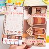 Scrapbooking Sticky Notes Cute Adhesive Stickers Journal Decoration Stickers Lovely Classification Marking Labels For Notes