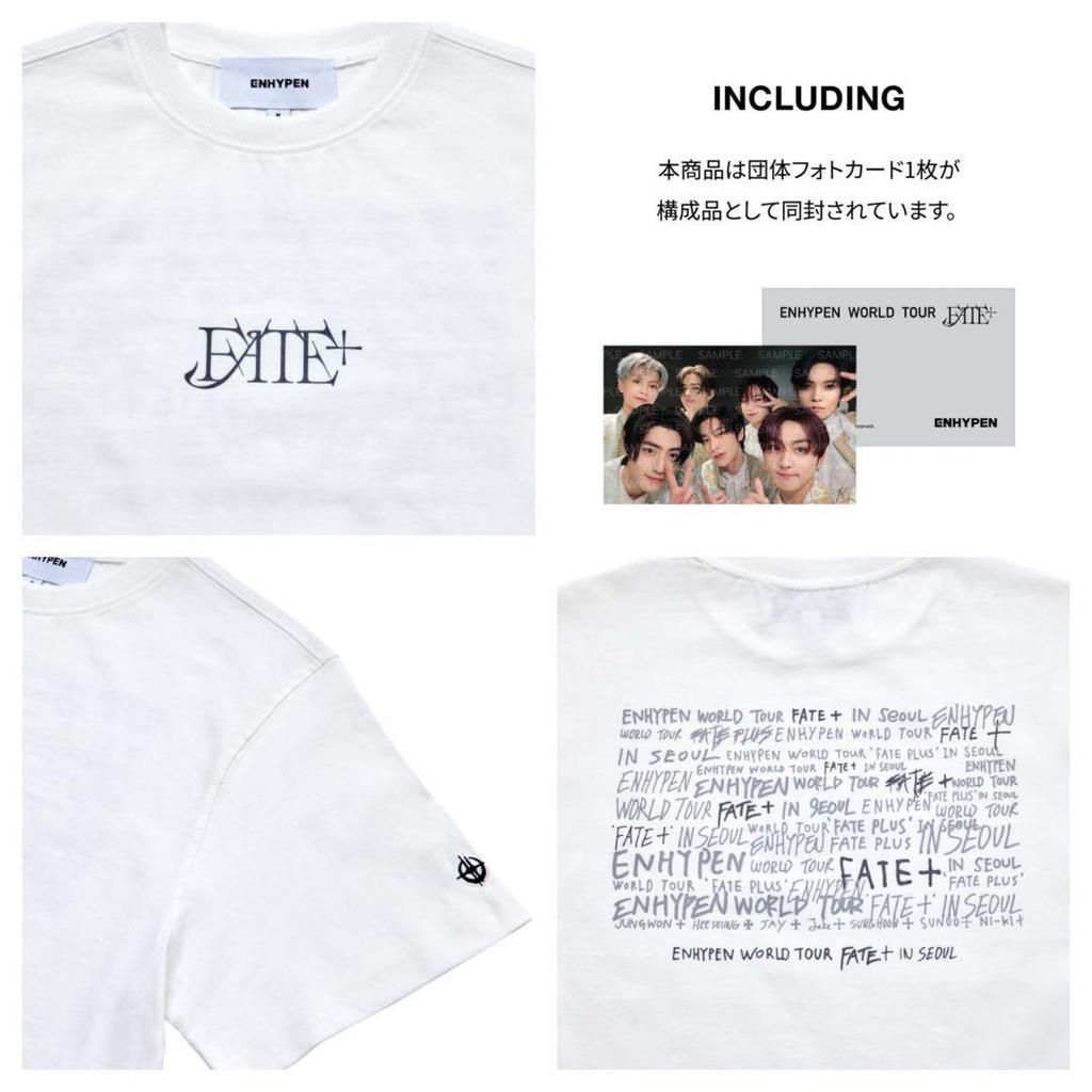 [USED] ENHYPEN Fate+ Tour T-shirt with Tag