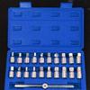 Flexible Wear-resistant 21 Pieces Socket Wrench Screw Hand Tools Nuts Driver