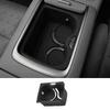 Car Decoration  Center Console Cup Holder Mat For ZEEKR 7X 2024-2026 Black White Grey Car Upgrade Modify A Car