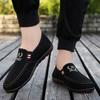 Men's Shoes Low-top Canvas Shoes Lightweight Walking Flats Breathable Cloth Shoe Soft Sole Casual Loafers Slip-on Driving Shoes