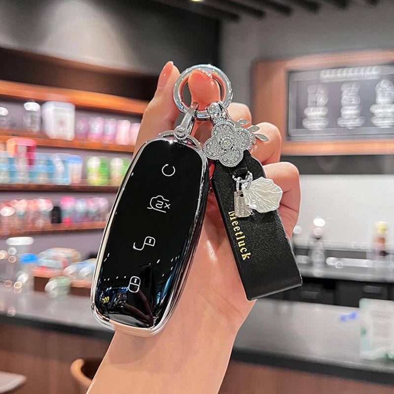 Premium BYD D9 Key Case & Protective Shell for EV Cars - Unisex, High-End Design Compatible with N7/DM-i/D9/PHEV Models