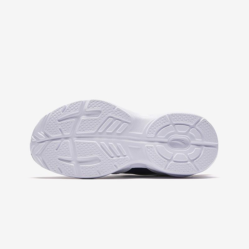 Anta Comfortable Versatile Lightweight Shock Absorbing Low Top Kids Running Shoes Kids sneaker White New-Ink-Blue Pink A22435522N-1