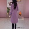 2026 Winter Elegant Slim Fit Cotton-Padded Woolen Coat - Versatile, Age-Reducing, Mid-Length Jacket