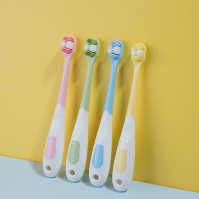 Macaron Soft Bristle Toddler Toothbrush with Small Head
