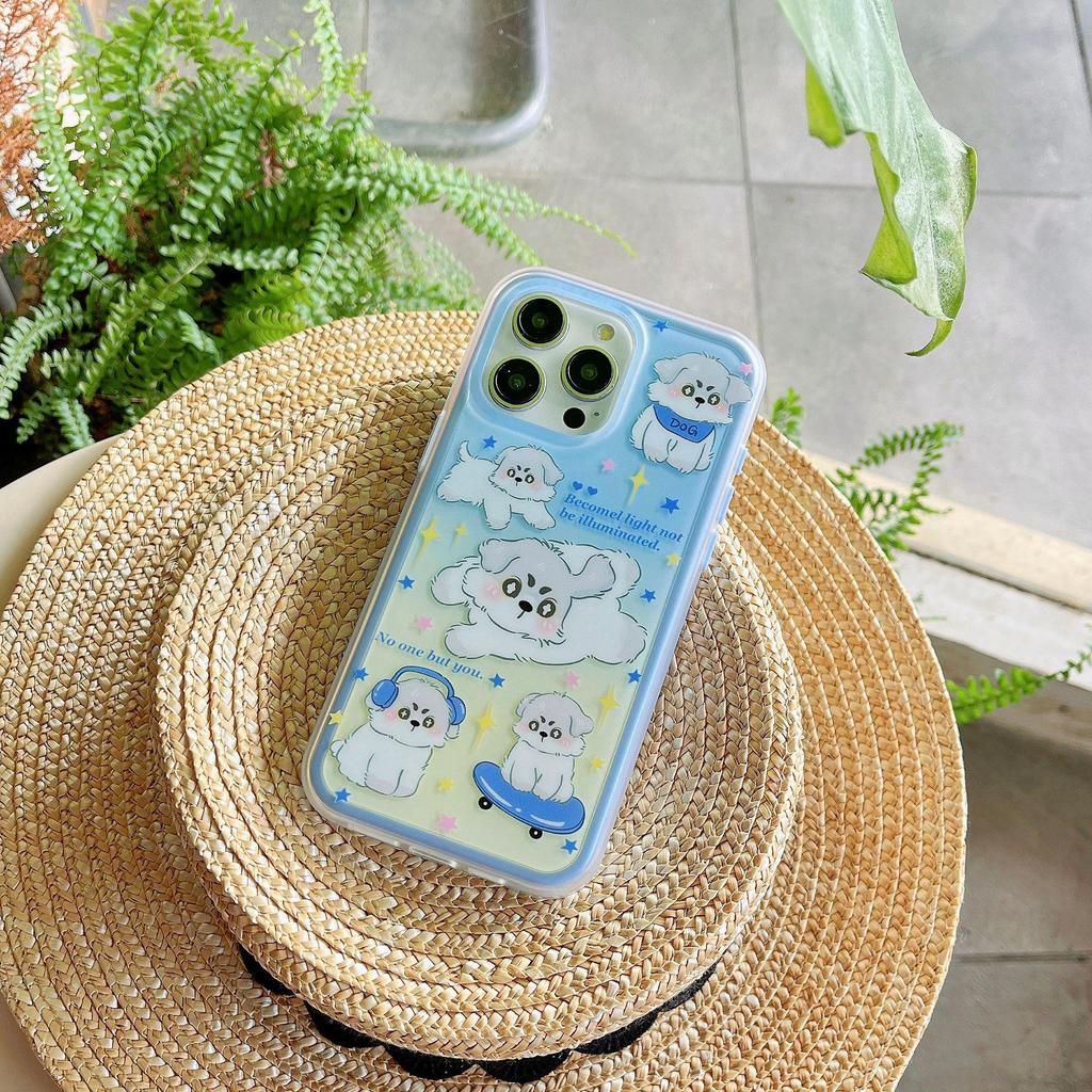 Cartoon Star Skateboard Dog iPhone 17 Pro Max Case - Full Coverage & Drop Protection