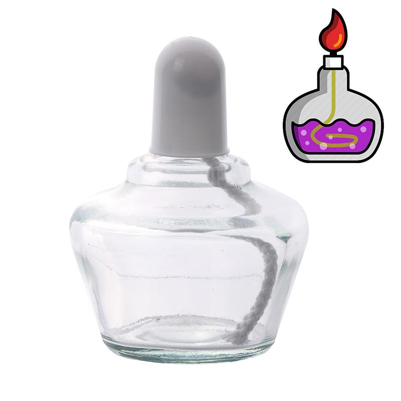 150/250 ml Dental Laborbedarf Verdickungsglas Alkoholbrennerlampe Glas-Alkoholbrennerlampe Laborheizglaswaren