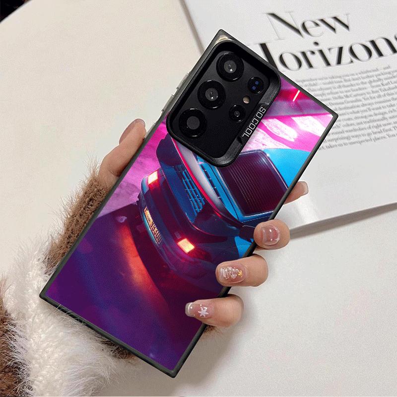 Sports Car RWB Cool Shockproof Phone Case for Samsung Galaxy S26 Edge S25 Ultra S24 FE S23 Plus S21 Cover Anti Fall Fundas