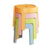 Small Plastic Round Stool (4-Pack)