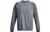 Rival Fleece Sweatshirts Men's Gray Crew Neck Thickened Regular 1382295-012