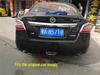 Teana 08-15 New Gen Front/Rear Headlight & Fog Light Covers with Eyebrow Design