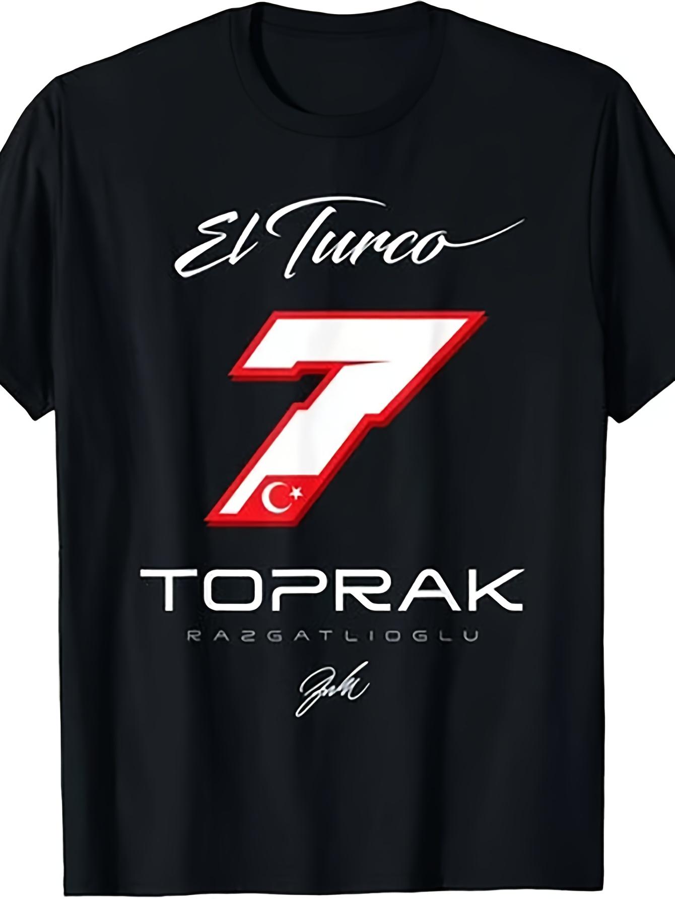 Toprak Razgatlioglu El Turco 7 T-Shirt | Ideal for Outdoor Activities M