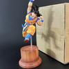 Dragon Ball Goku Jumping Action Figure Anime Collectible Model Desktop Decor Statue For Anime Fans Collection Display Ornament