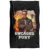 Mortal Kombat 2 Johnny Cage Uncaged Fury Blanket