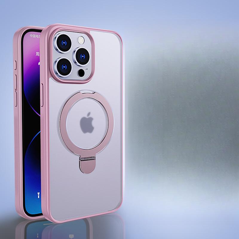 

Подходит для чехла для телефона Apple 13, матовая магнитная подставка 14promax, высококлассный противоударный защитный чехол для iPhone13 iPhone 13 6.1 inch