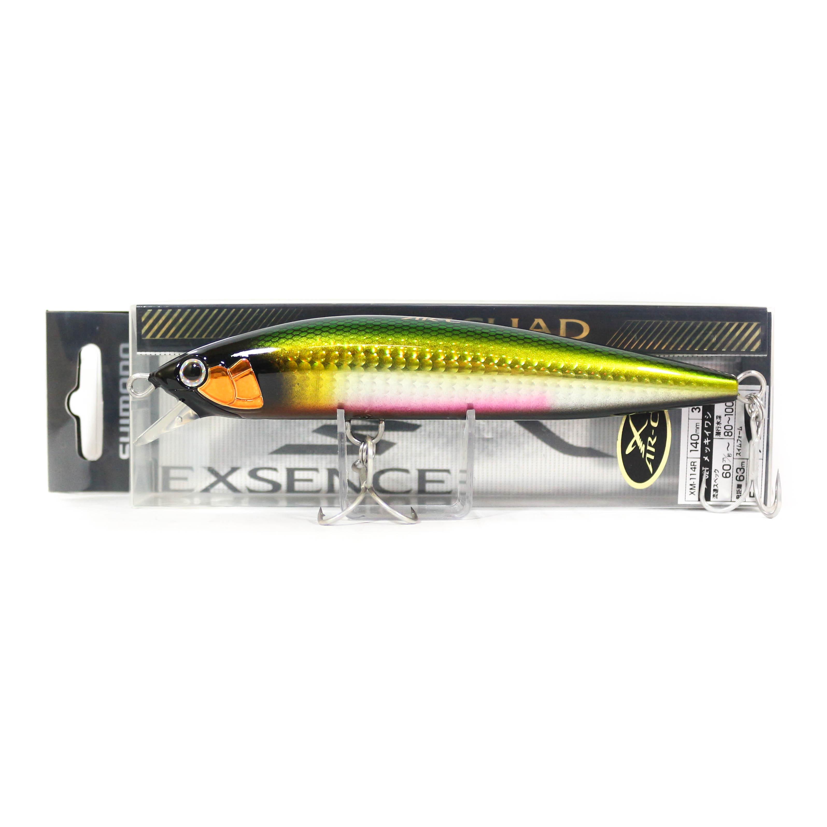 

Shimano XM-114R Exsence Blast Shad 140F Floating Lure 11T 628039