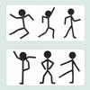 Stickman Toys Exercising Coordination Burr Free Black Basswood Material Educational Puzzle Toy for Above 3 Years Old