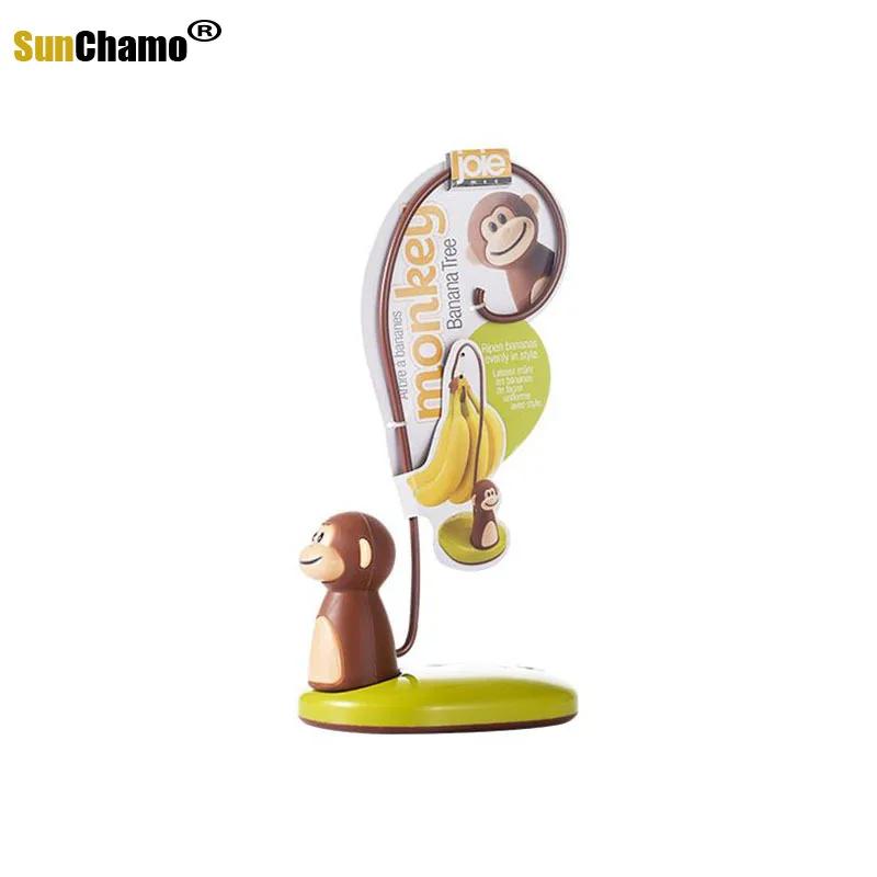 Kreativer Affen-Bananenhalter Obstschale Snack Versiegelter Behälter Küchenaufbewahrungsorganisator