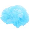 100PCS Disposable Hair Shower Cap Non Woven Anti Dust Hat Strip Blue NOn Woven Caps for Salon