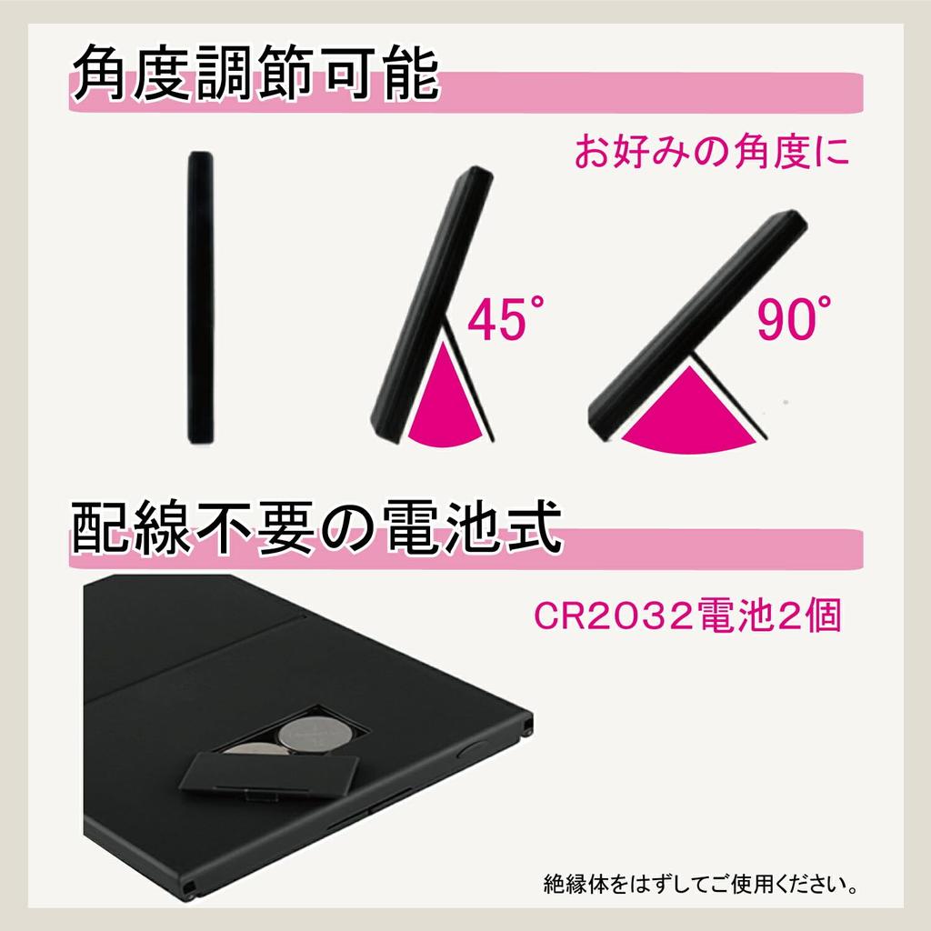 Risa Rose Schauspielerin Tisch-Make-up Schwarz Dreiseitiger Spiegel, Tischplatte, Schwarz, Weiß, Rosa, Gold, Spiegel, Spiegel, Spiegel, Licht, LED, Niedlich, Spiegel,