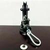 Arm Strength Roller Trainer Desk Mounted Forearm Exerciser Adjustable Resistance Arm Exerciser with Steel Cable Rope
