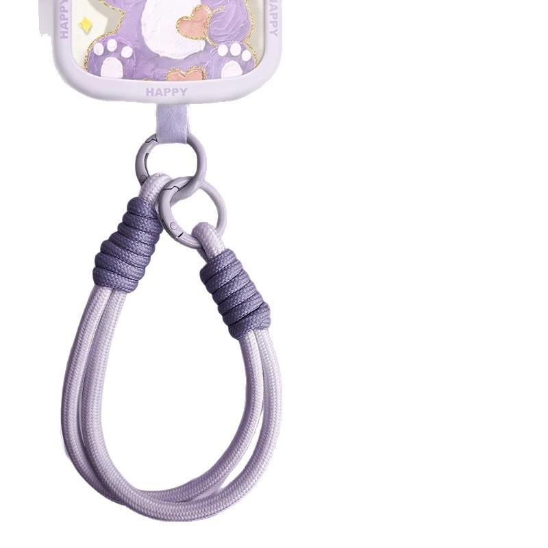 Newcomer Exclusive: Mobile Phone Anti-Lost Wrist Strap & Short Woven Case Lanyard