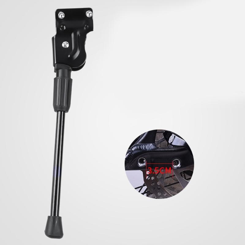 Bicycles Side Stand with Antislip Feet for 26Inch Mountain Bikes, Road Bicycles Kickstand Bike Rear Side Stand Kickstand