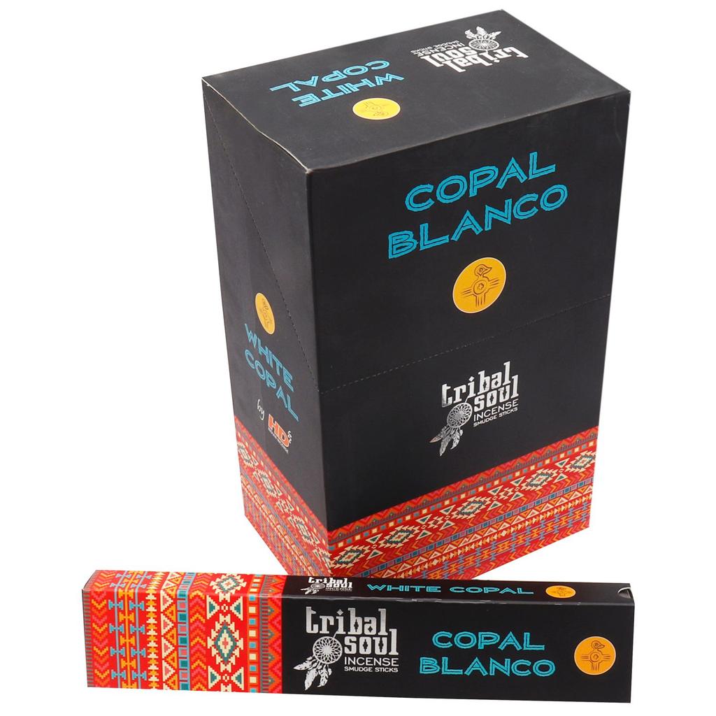6x White Copal Incense Sticks by Tribal Soul