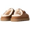 UGG Newborn Series Porter Soufflé Einfache Mode Pantoletten Damen Sandalen Kastanie 1167611-CHE