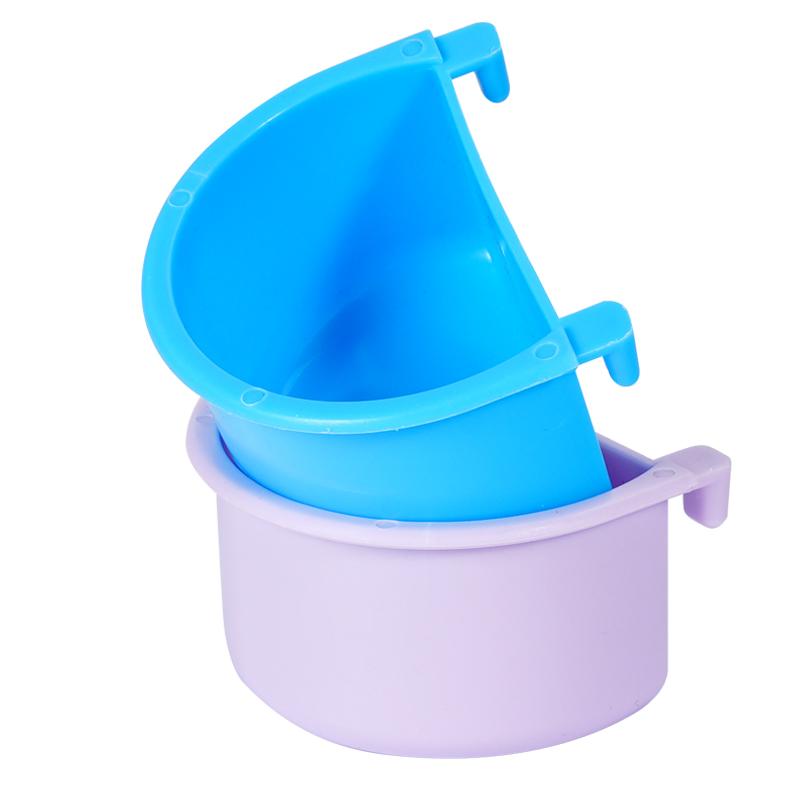 1-2pcs Bird Feeding Bowl Parrot Feeder Dish Easy to Install Bird Cage Feeder for Small Animals Pigeon Budgie Parakeets Lovebirds