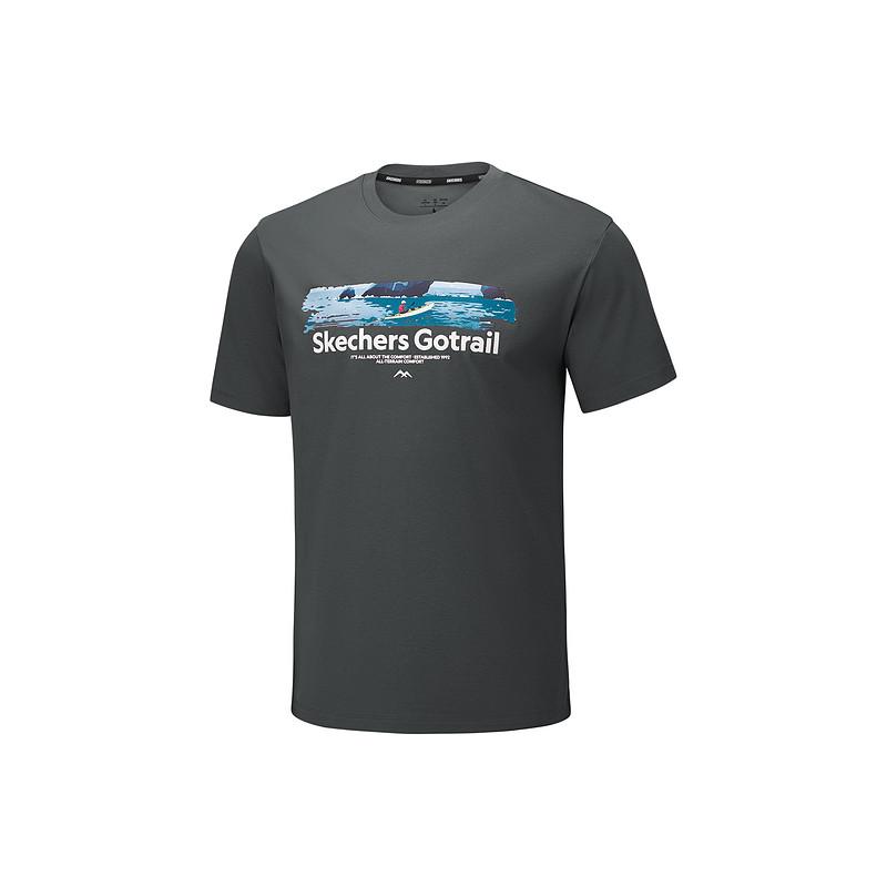 Skechers Go Dri Loose Fit Comfortable Knit Short Sleeve Quick Dry T-Shirt Unisex Tops P226U012-013P S