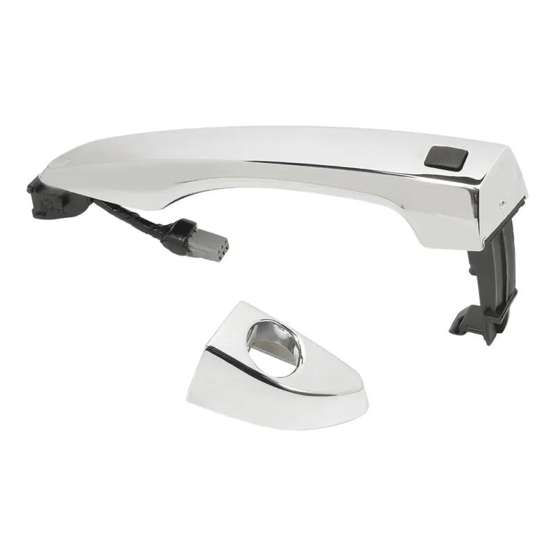 Front Left Side Exterior Door Handle with Cap Cover 82651-D3710 for Hyundai Tucson 2016- 82651D3710 with Smart Entry System