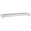 Vidaxl Peldaño de Rejilla, 80X24X7 Cm, Acero Galvanizado