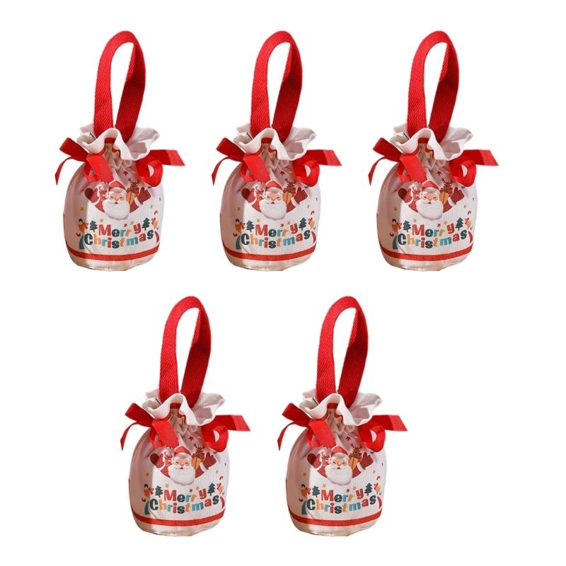 

Holiday Decorative Pouch With Multiple Designs For Fruit Presentation And Festival Displays Small Items Organization Bag
