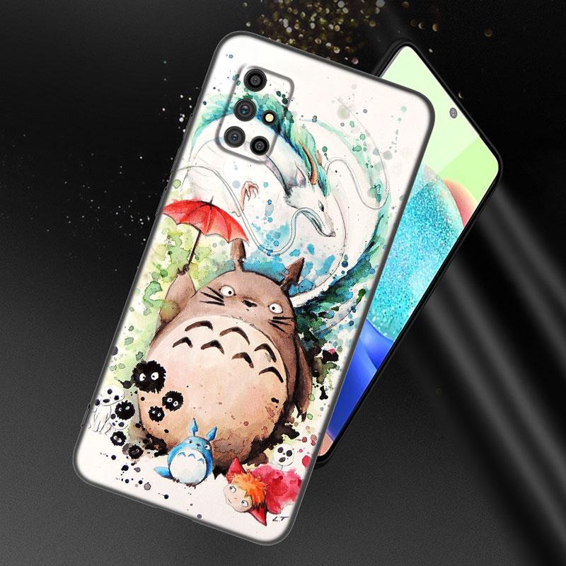 Studio Ghibli Totoro Telefon Fall Für Samsung Galaxy A21 A30 A50 A52 S A13 A22 A32 A33 A53 A73 5G a11 A12 A31 A51 A70 A71 A72