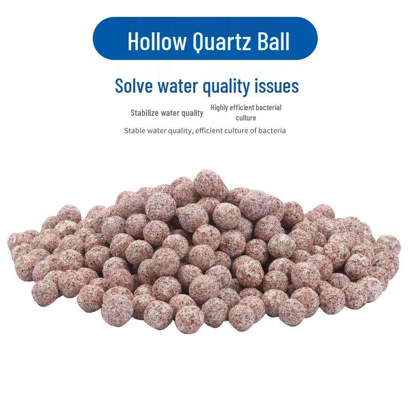Hollow Quartz Aquarium Filter Balls for Water Purification and Conditioning
