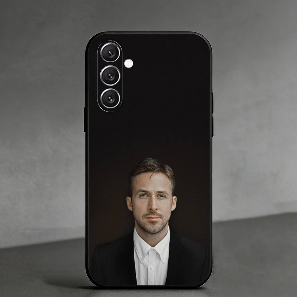 

R-Ryan Gosling Phone Case For Samsung Galaxy A91,80,73,72 ,71,53,52,32 ,31,22,21s,20,Soft Black Case Samsung a40