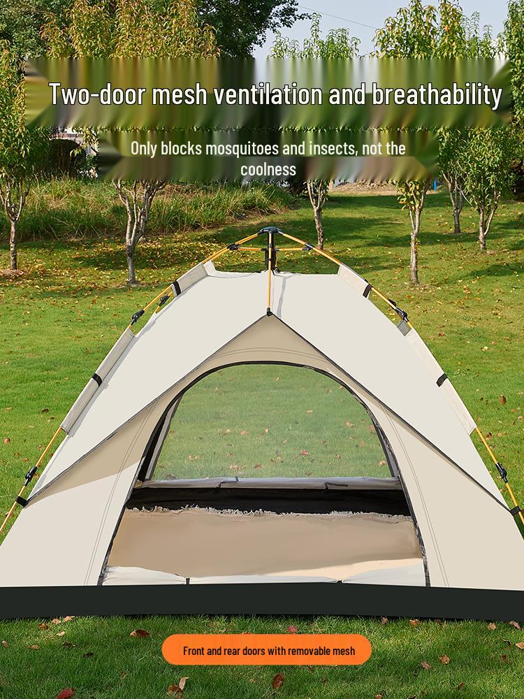 Automatic Foldable Camping Tent - Portable, Thickened, Rainproof & Sun-Protected for Outdoor & Indoor Use