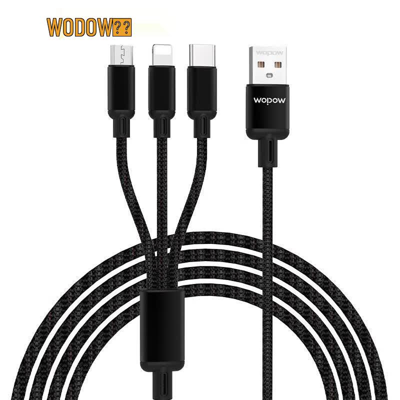Wopin 3-in-1 Fast Charging Cable