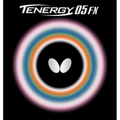 Butterfly Table Tennis Rubber, Tenergy 05 FX, Inverted Soft, Tension (Spin), 05900, Black, Thick