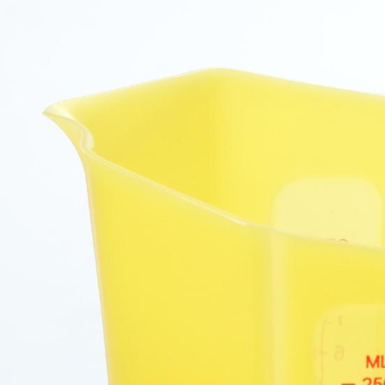 Silicone Measuring Cup Set Flexible Microwave Safe Measuring Cup with Easy-Read Marks Non-Slip Base Dishwasher Safe Baking Tool