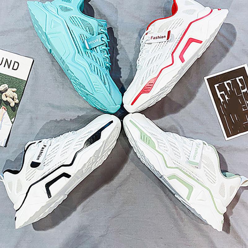 Men's Trendy Fashion Sneakers Waterproof and Odor-resistant Student Daddy Shoes Korean Casual Running Shoes