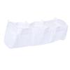 Extra Large Bath Toy Organizer 3 Compartment Horizontal Bathtub Toy Storage Holder Quick Drying Mesh Bag