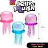 NeeDoh Trending Jellyfish & Cube Squish Toy, Soft Jelly Squeeze Stress Relief Fidget Toy, Sensory NeeDoh for Kids & Adults