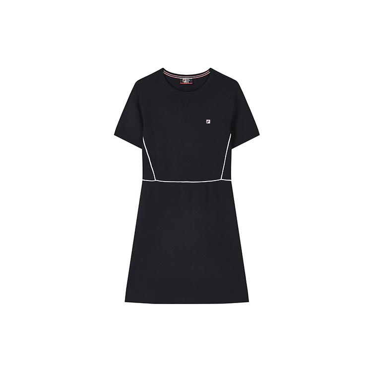 New FILA Short Sleeved Dress Women's Legend Blue F11W321312FNV