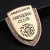 Jaguar XF XFL XE F-PACE XJ XJL 3D Metall Auto Schutz Seiten Emblem Aufkleber