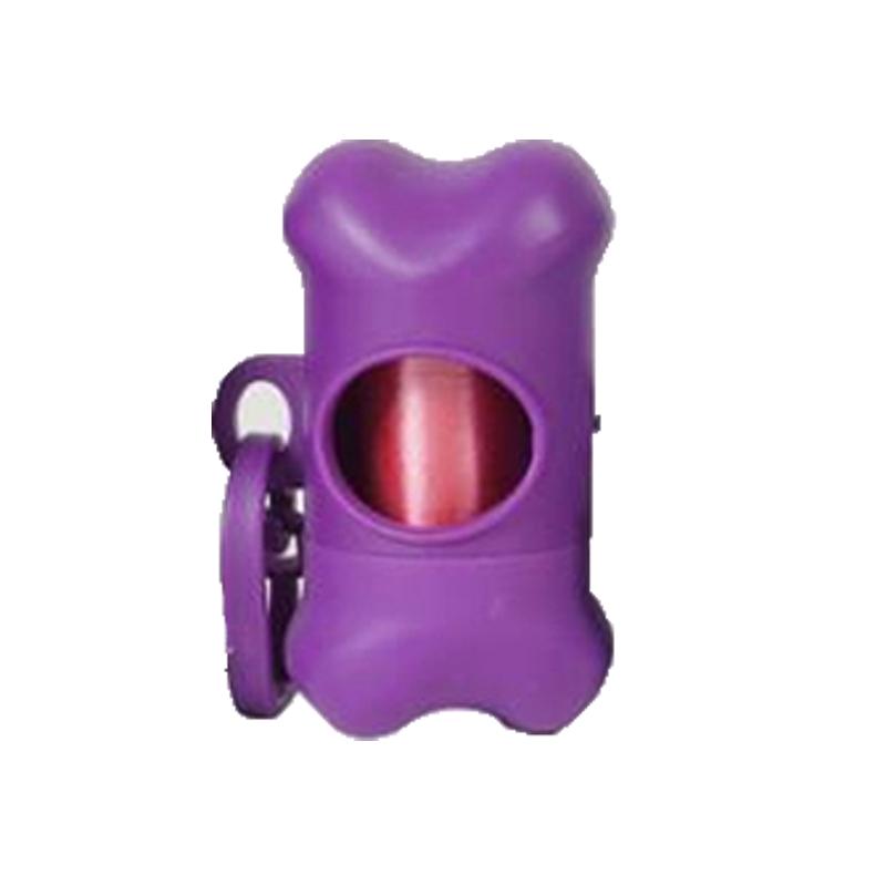 Pet Waste Bag Dispenser For Dog Waste Bag Holder Plastic Garbage Bag Dispenser Carrier Case Dog Pet 10 Roll Waste Poop Bags